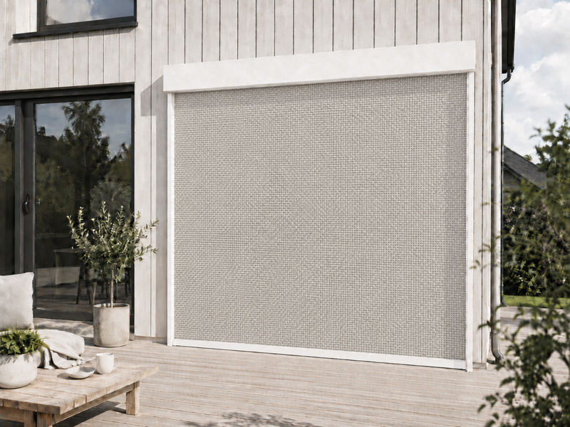 Pergosol Solcelle ZIP – Sølvdis