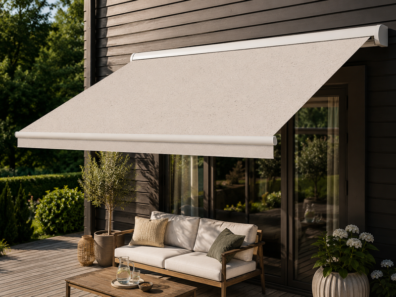 Standard terrassemarkise – Lindrøm