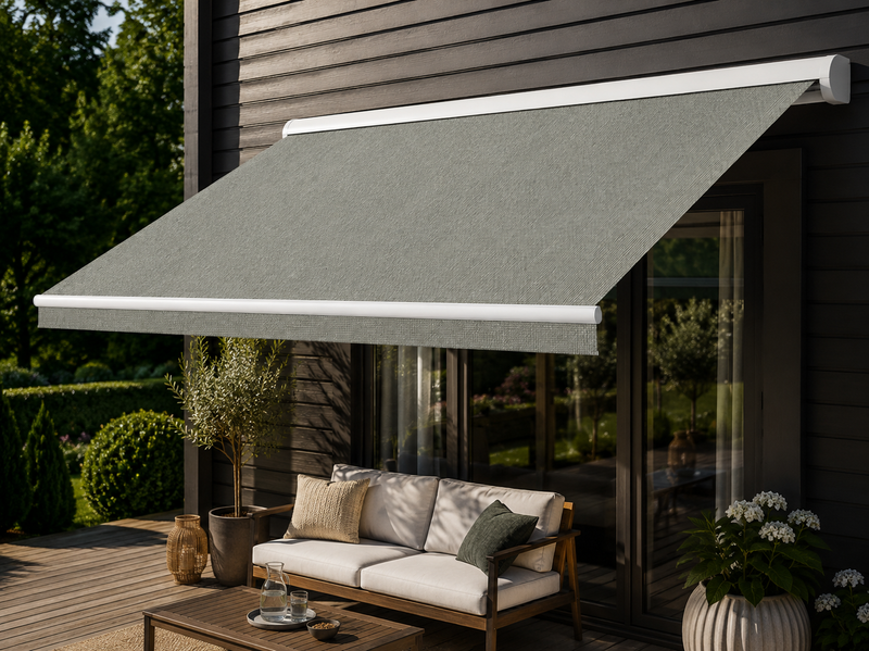 Standard terrassemarkise – Bergmosaikk