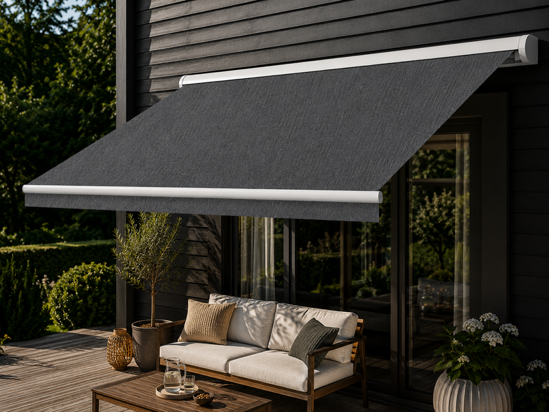 Standard terrassemarkise – Nattdis